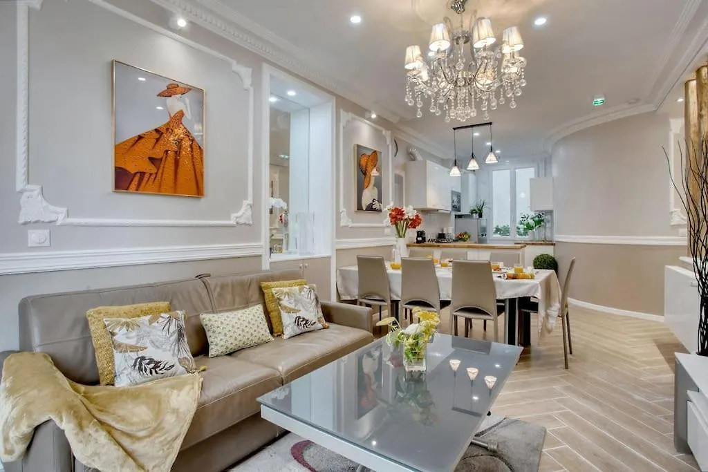 Apartment Chaleureux 100M2 3Ch - Sejour Romantique Parfait Paris